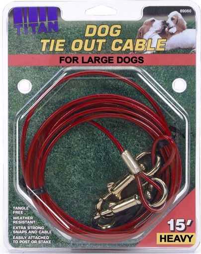 Picture of 15 FT. TITAN HVY TIE OUT CABLE-1700