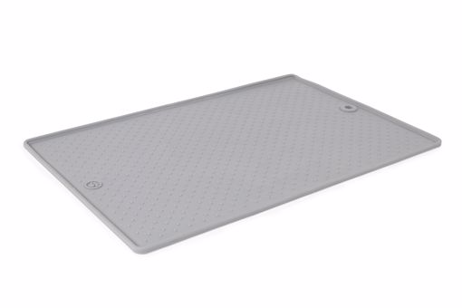 Picture of PET BOWL GRIPPMAT - LARGE - LT. GRAY