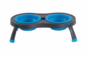 Picture of DOUBLE ELEVATED FEEDER - LARGE - PRO BLUE