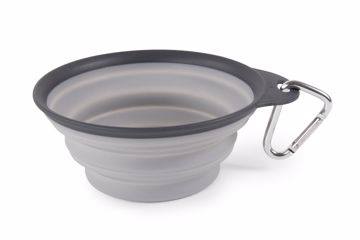 Picture of COLLAPSIBLE TRAVEL CUP - LARGE - LT. GRAY