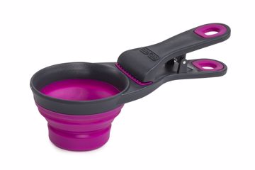 Picture of COLLAPSIBLE KLIPSCOOP - 1 CUP - FUCHSIA
