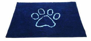 Picture of LG. DIRTY DOG DOORMAT - BERMUDA BLUE