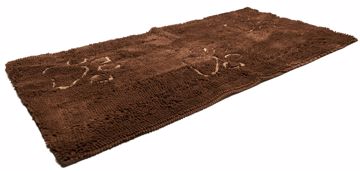 Picture of DIRTY DOG DOORMAT RUNNER - MOCHA BROWN