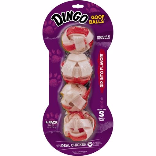 Picture of 1.5 IN. DINGO GOOF BALLS 4 PK.