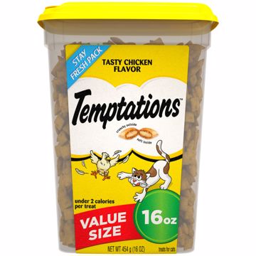 Picture of 4/16 OZ. TEMPTATIONS CAT TREATS VALUE PACK - TASTY CHICKEN