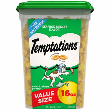 Picture of 4/16 OZ. TEMPTATIONS CAT TREATS VALUE PACK - SEAFOOD MEDLEY