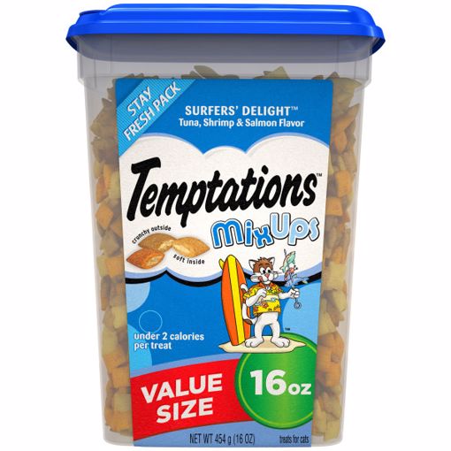 Picture of 4/16 OZ. TEMPTATIONS CAT TREATS VALUE PACK - SURFERS DELIGHT