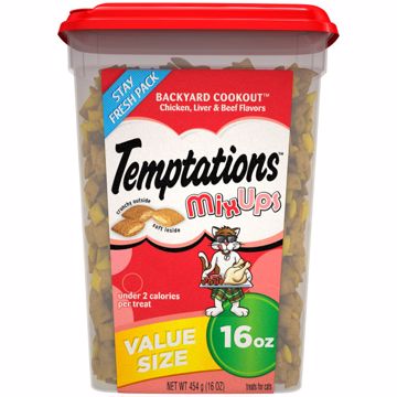 Picture of 4/16 OZ. TEMPTATIONS CAT TREATS VALUE PACK - BACKYARD COOKOU