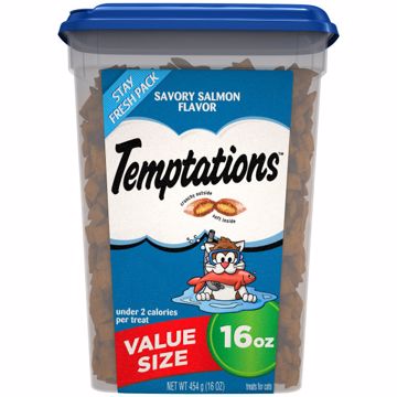 Picture of 4/16 OZ. TEMPTATIONS CAT TREATS VALUE PACK - SALMON
