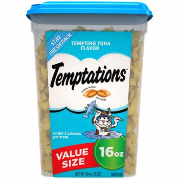 Picture of 4/16 OZ. TEMPTATIONS CAT TREATS VALUE PACK - TEMPTING TUNA