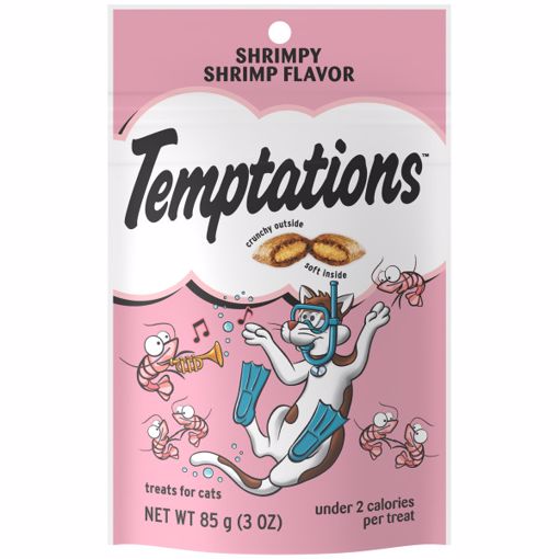 Picture of 12/3 OZ. TEMPTATIONS CAT TREATS - SHRIMP FLAVOR