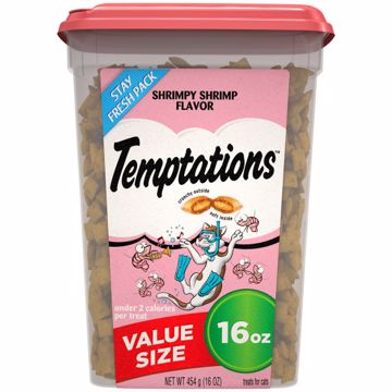 Picture of 4/16 OZ. TEMPTATIONS CAT TREATS VALUE PACK - SHRIMPY SHRIMP