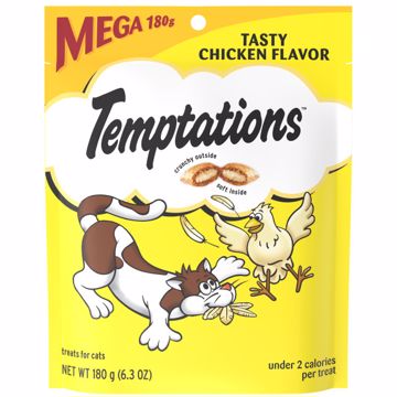 Picture of 10/6.35 OZ. TEMPTATIONS CAT TREAT MEGA BAG - TASTY CHICKEN