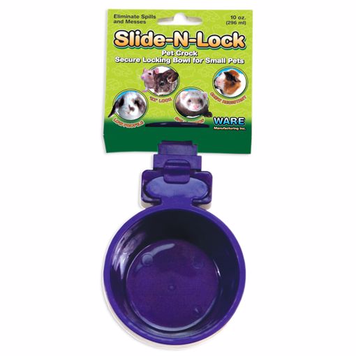 Picture of 10 OZ. SLIDE-N-LOCK PET CROCK