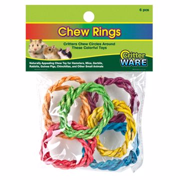 Picture of 6 PC. COLORFUL CHEW RINGS