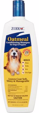 Picture of 18 OZ. ZODIAC OATMEAL CONDITIONING SHAMPOO FOR DOGS/PUPPIES
