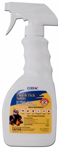 Picture of 16 OZ. ZODIAC F/T SPRAY - DOG  CAT