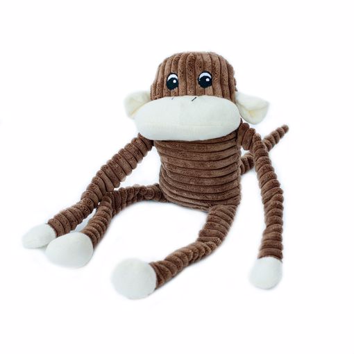 Picture of LG. SPENCER THE CRINKLE MONKEY - BROWN