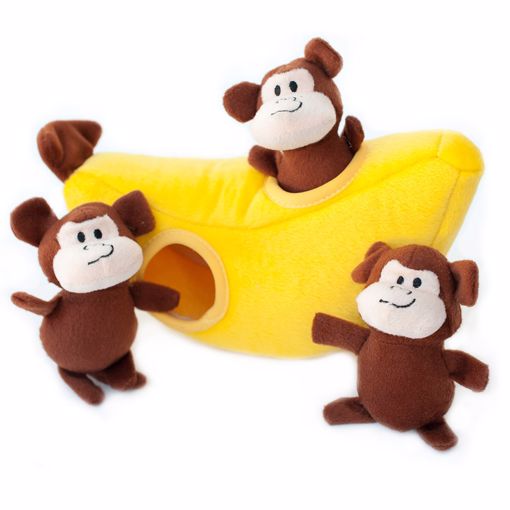 Picture of MED. ZIPPY BURROW MONKEY N BANANA