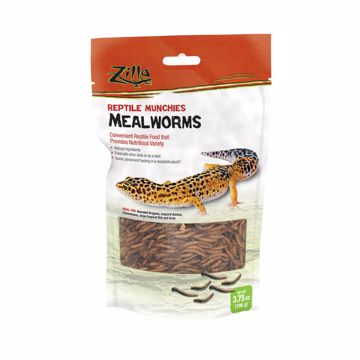 Picture of 3.75 OZ. REPTILE MUNCHIES - MEALWORMS