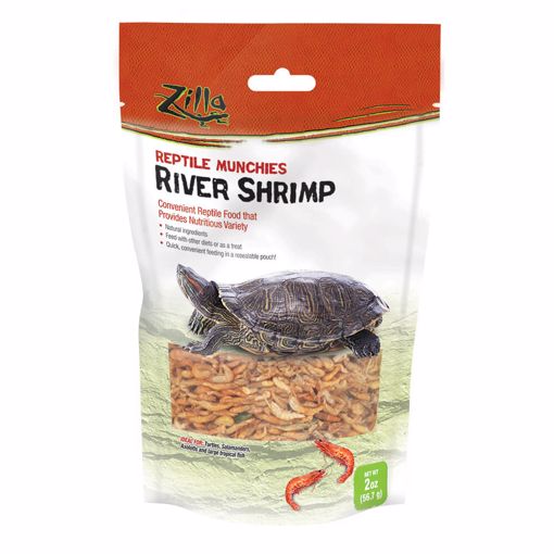 Picture of 2 OZ. REPTILE MUNCHIES - RIVER SHRIMP