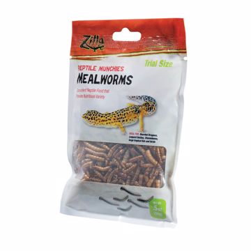 Picture of .5 OZ. REPTILE MUNCHIES - MEALWORMS - TRIAL SIZE