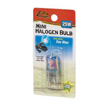 Picture of 25W ZILLA MINI HALOGEN LAMP - BLUE