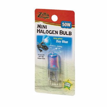 Picture of 50W ZILLA MINI HALOGEN LAMP - BLUE