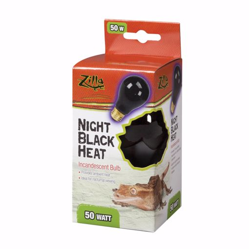 Picture of 50 W. NIGHT BLACK INCD. HEAT BULB