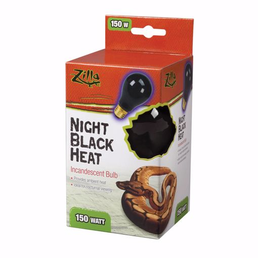 Picture of 150 W. NIGHT BLACK INCD. HEAT BULB