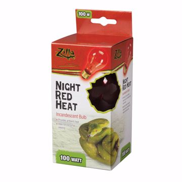 Picture of 100 W. NIGHT RED INCD. HEAT BULB