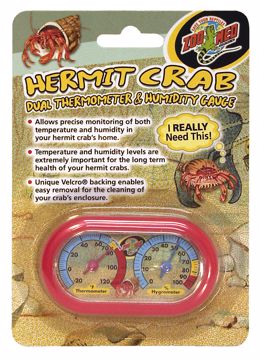 Picture of HERMIT CRAB DUAL THERMOMETERS
