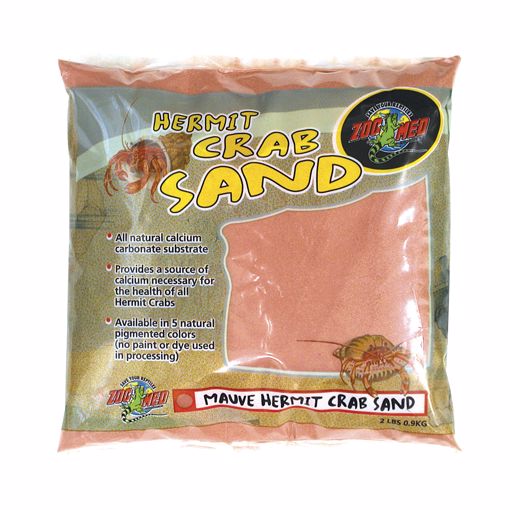 Picture of 2 LB. HERMIT CRAB SAND - MAUVE