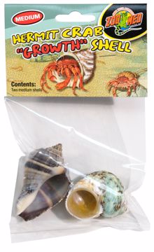 Picture of 2 PK. MED. HERMIT CRAB GROWTH SHELL