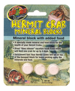 Picture of HERMIT CRAB MINERAL BLOCKS