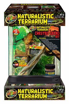 Picture of 12X12X18 IN. NATURALISTIC TERRARIUM CRESTED GECKO KIT