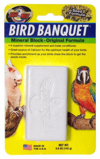 Picture of 5 OZ. BIRD BANQUET- MINERAL BLOCK-ORIGINAL