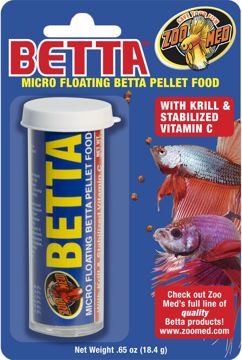Picture of .65 OZ. BETTA MICRO FLOATING PELLET