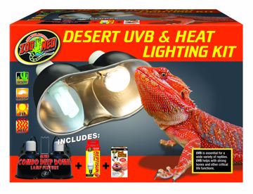 Picture of DESERT UVB  HEAT LIGHTING KIT