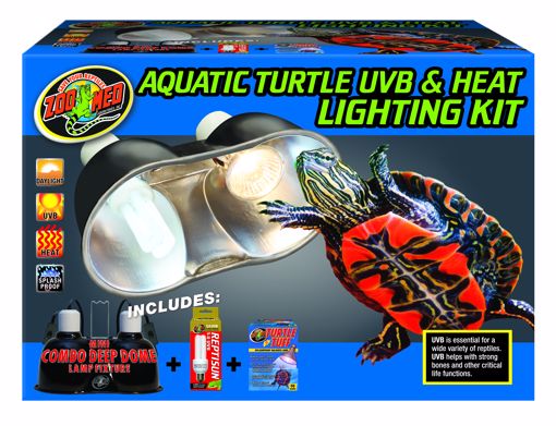 Picture of AQUATIC TURTLE UVB  HEAT LIGHTING KIT