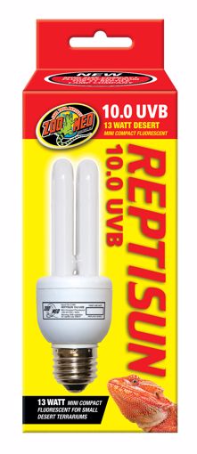 Picture of REPTI SUN 10.0 UVB MINI COMPACT FLUORESCENT