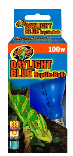 Picture of 100 W. DAYLIGHT BLUE REPTILE BULB