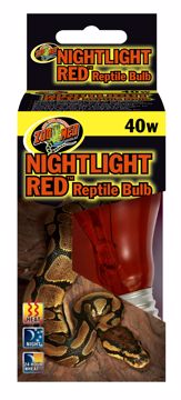 Picture of 40 W. NIGHTLIGHT RED REPTILE BULB