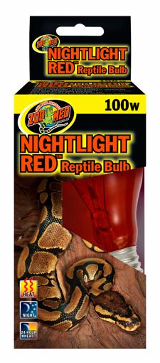 Picture of 100 W. NIGHTLIGHT RED REPTILE BULB