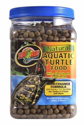 Picture of 24 OZ. NAT. AQUA TURTLE FOOD - ADULT