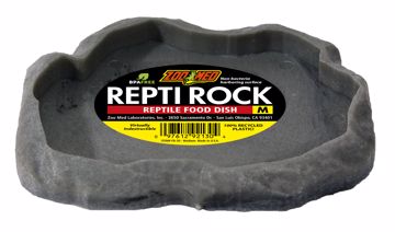 Picture of MED. REPTI ROCK FOOD DISH