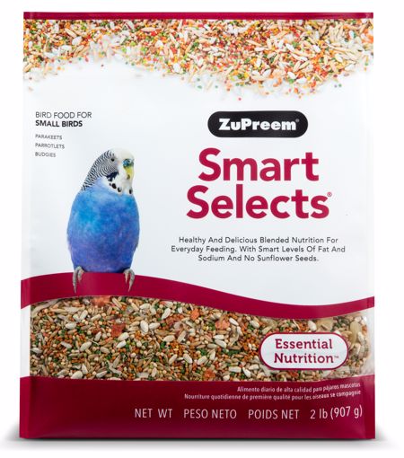 Picture of 2 LB. SMARTSELECTS SM. BIRDS - PARAKEET, BUDGIE, PARROLET