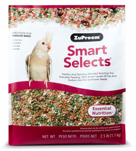 Picture of 2.5 LB. SMARTSELECTS MED. BIRDS - COCKATIEL, LOVEBIRD, LORY
