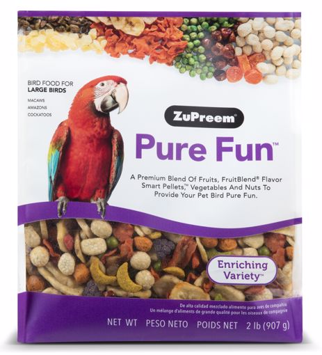 Picture of 2 LB. PURE FUN LG. BIRDS - COCKATOO, AMAZON, MACAW