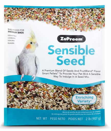 Picture of 2 LB. SENSIBLE SEED MED. BIRDS - COCKATIEL, LOVEBIRD, QUAKER